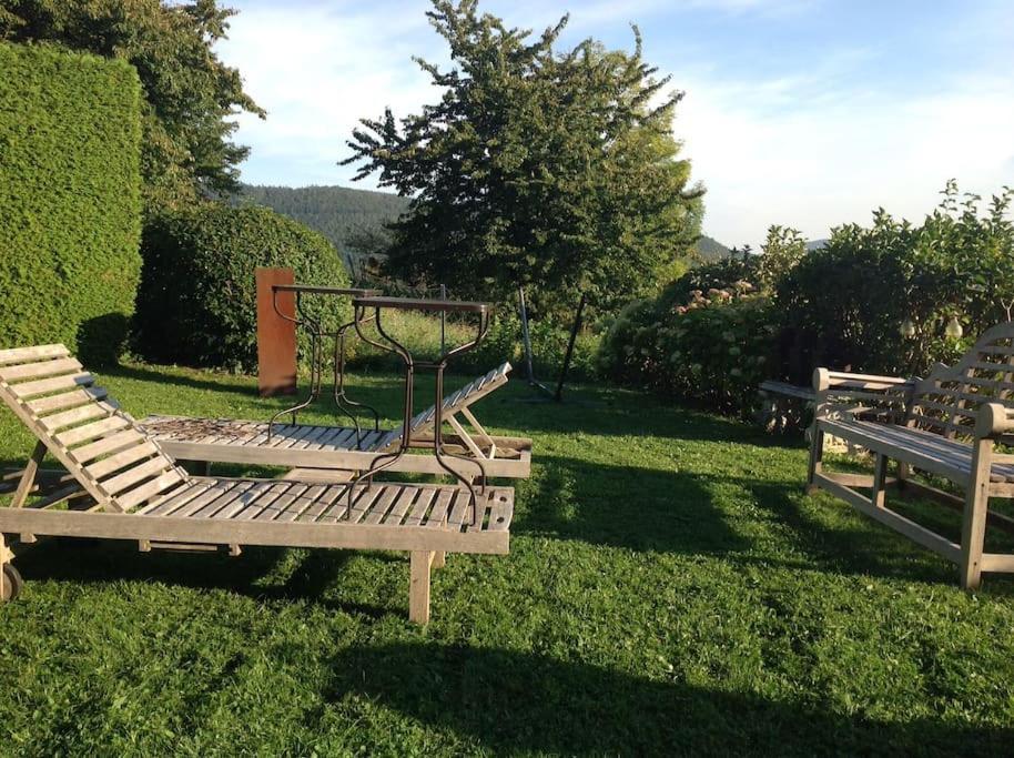Charmantes Landhaus Mit Garten Und Traumhaftem Fernblick Thal  외부 사진